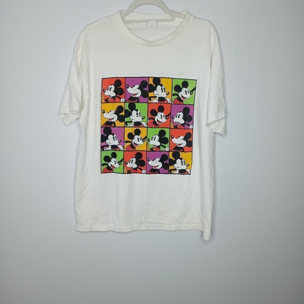Vintage single stitch Disney Mickey Mouse graphic tee size L/XL - Picture 2 of 9
